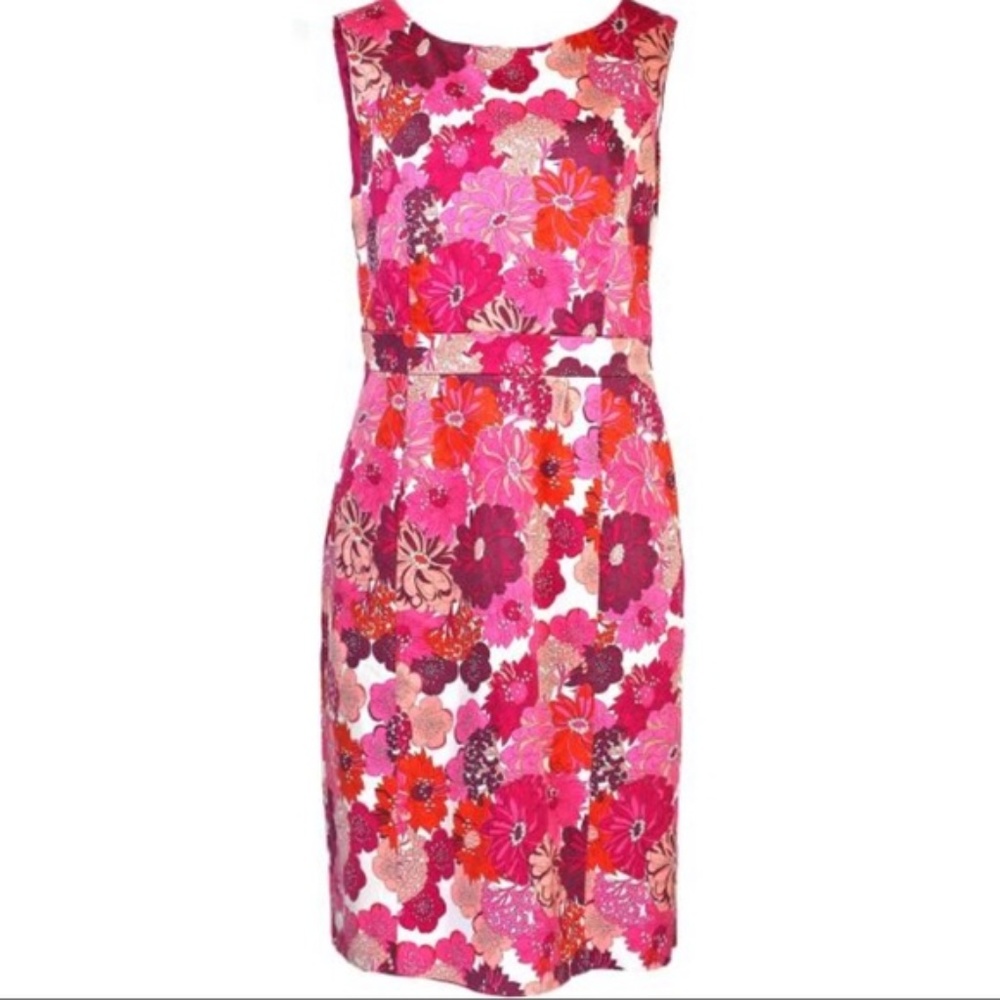 Liberty of London Target Pink Floral Shift Dress